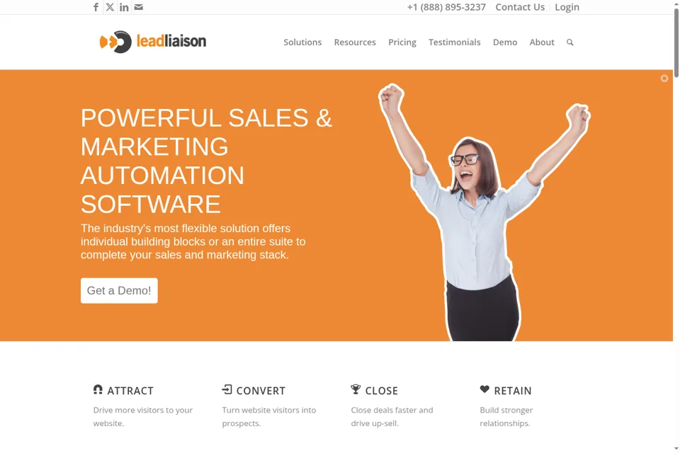 Landing page preview