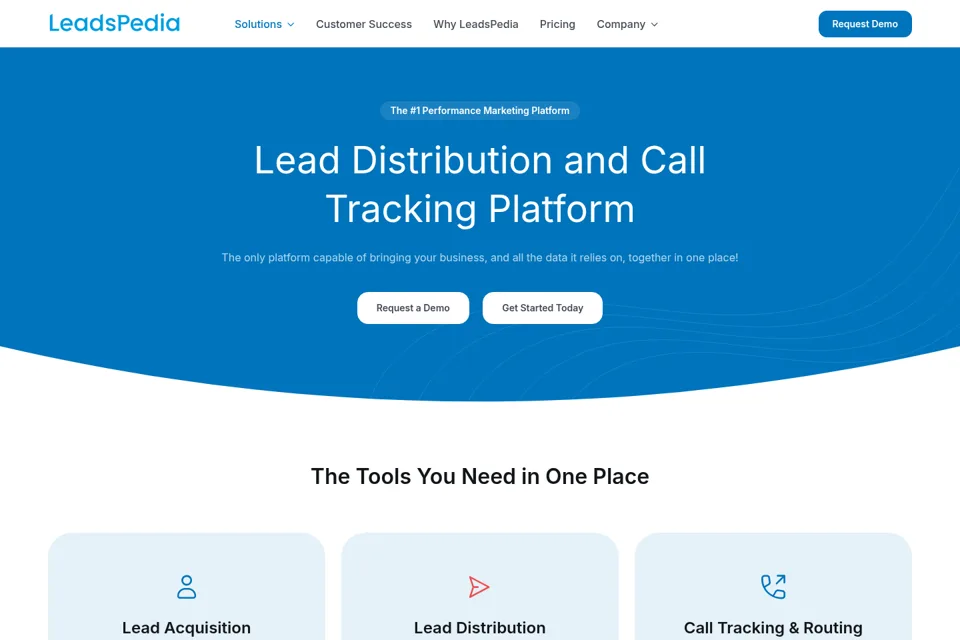 Landing page preview