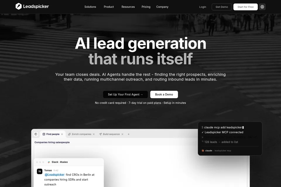 Landing page preview