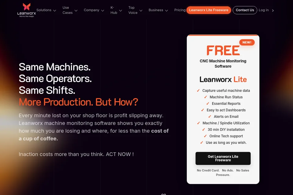 Landing page preview