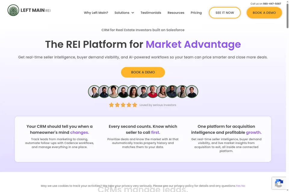 Landing page preview