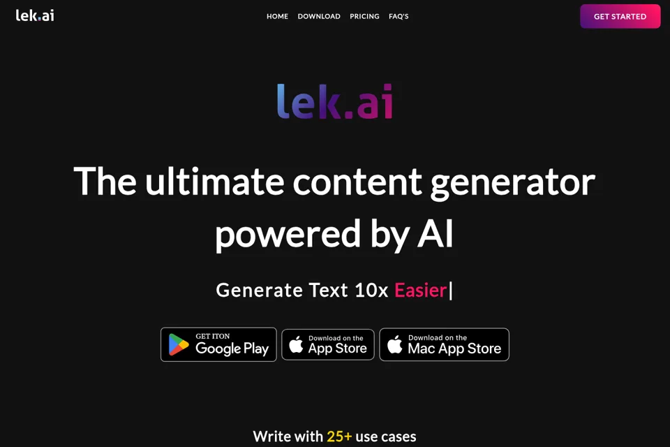 Landing page preview