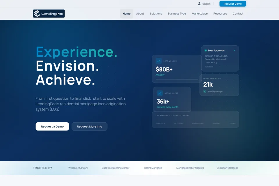 Landing page preview