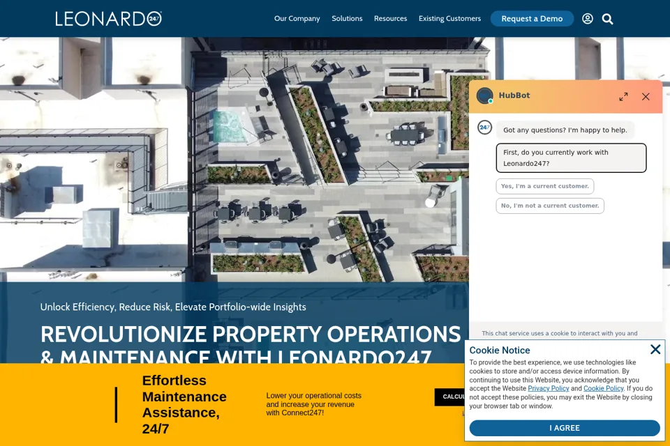 Landing page preview