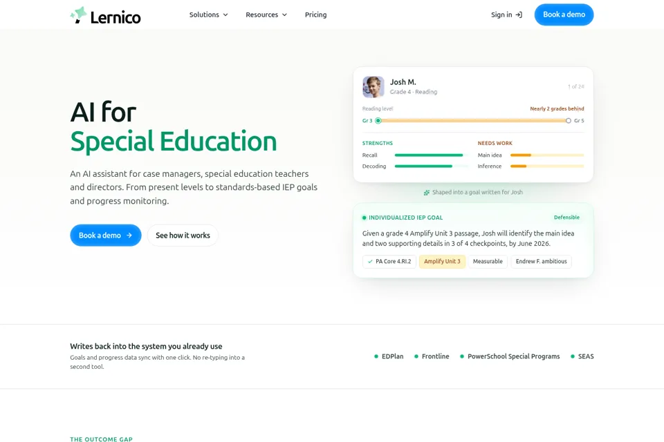 Landing page preview