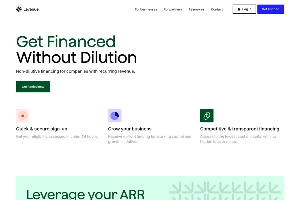 Landing page preview