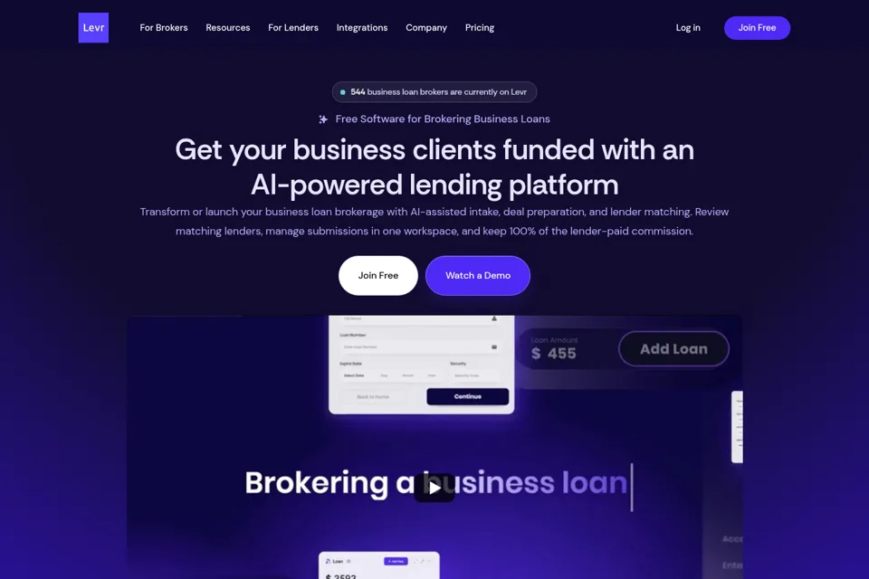 Landing page preview