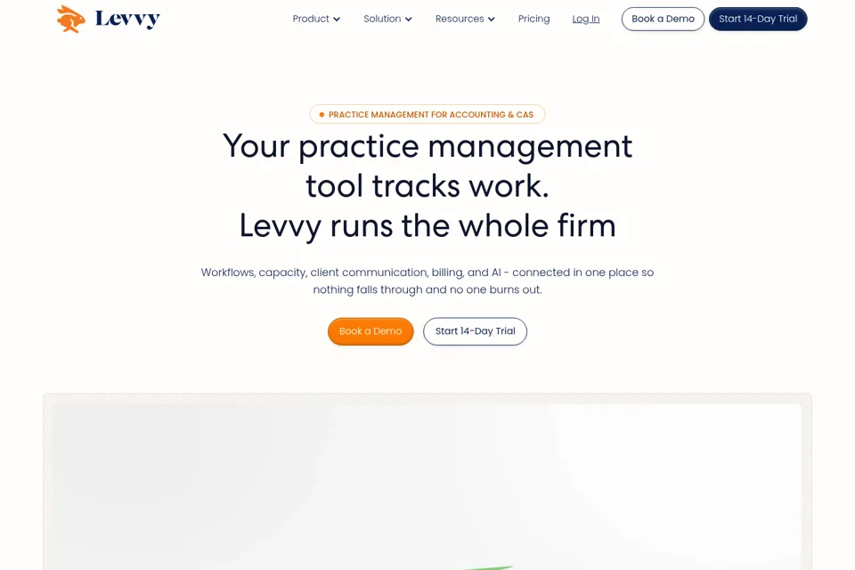 Landing page preview