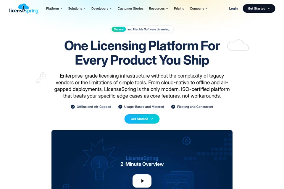 Landing page preview