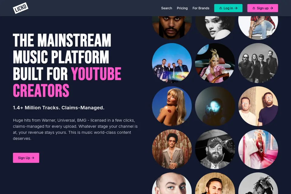 Landing page preview