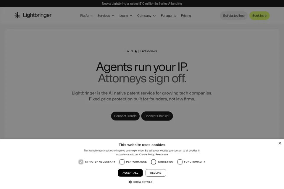 Landing page preview