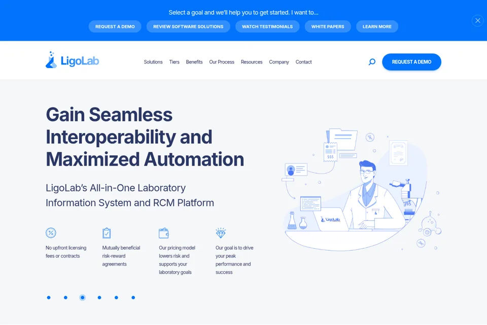 Landing page preview