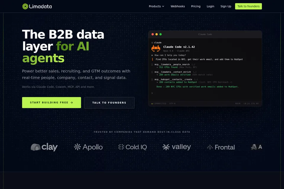 Landing page preview