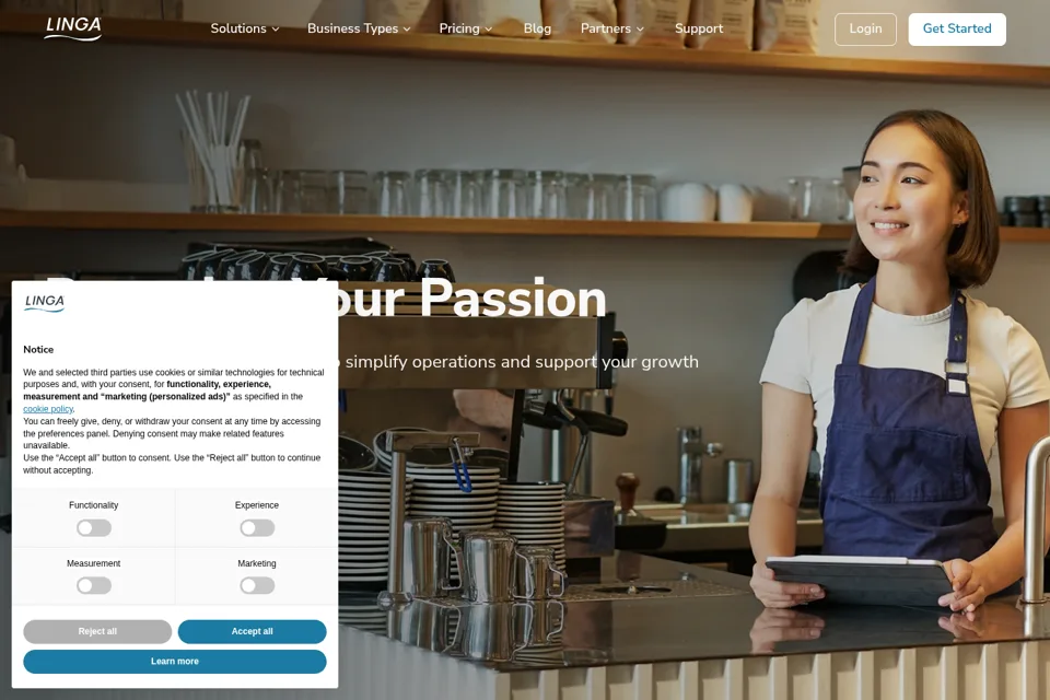 Landing page preview