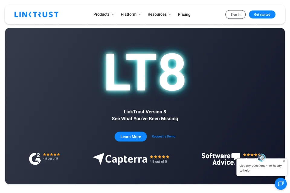 Landing page preview