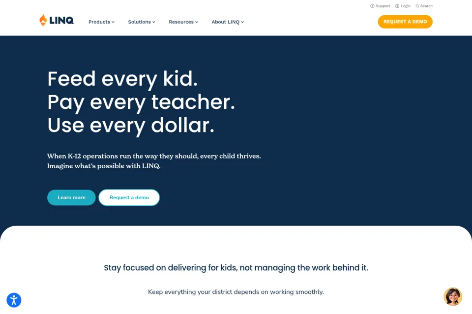 Landing page preview
