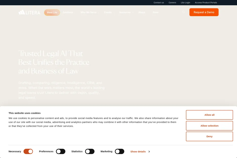 Landing page preview