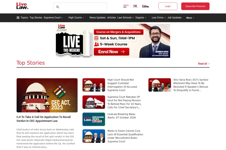 Landing page preview