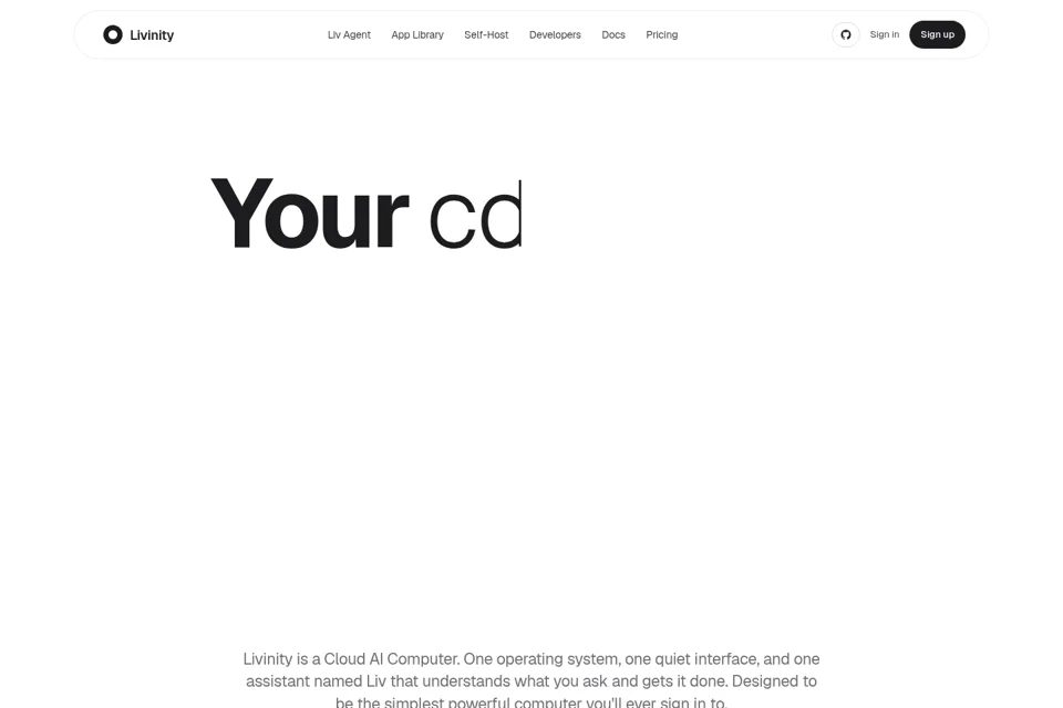 Landing page preview