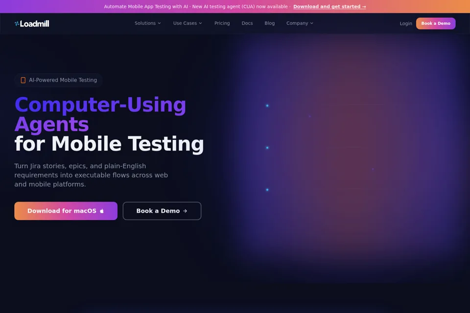 Landing page preview