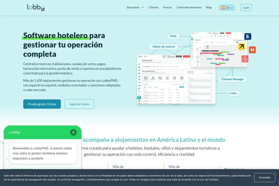 Landing page preview