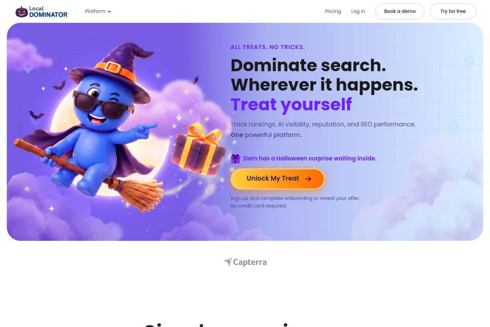 Landing page preview