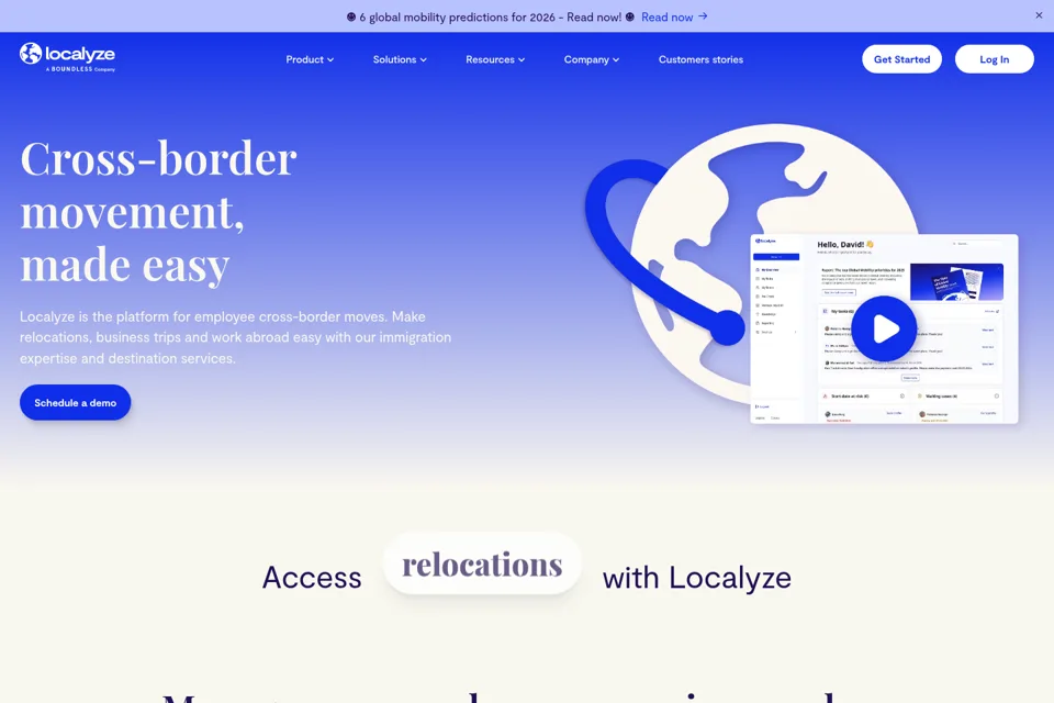 Landing page preview