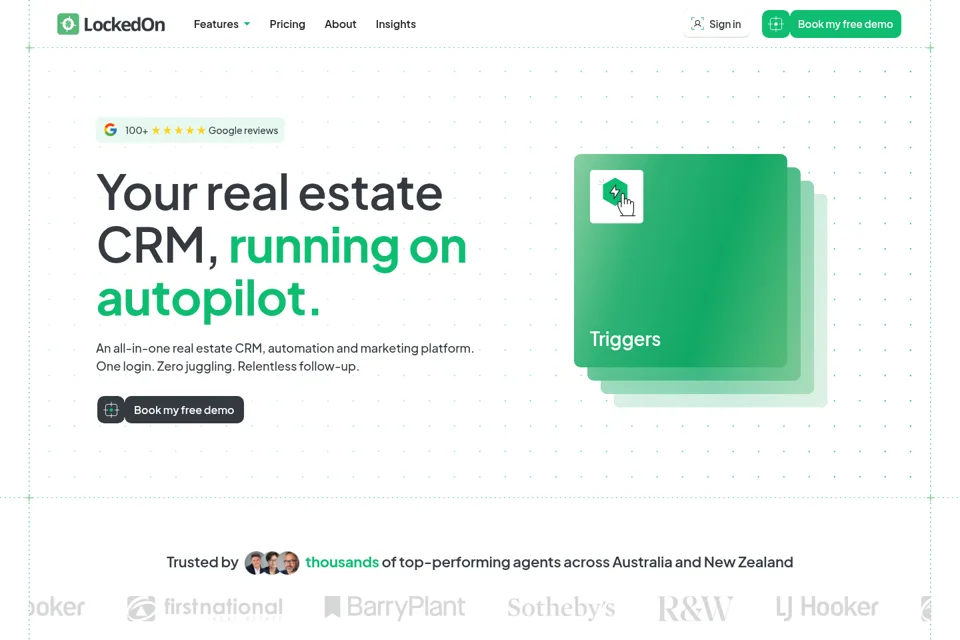 Landing page preview