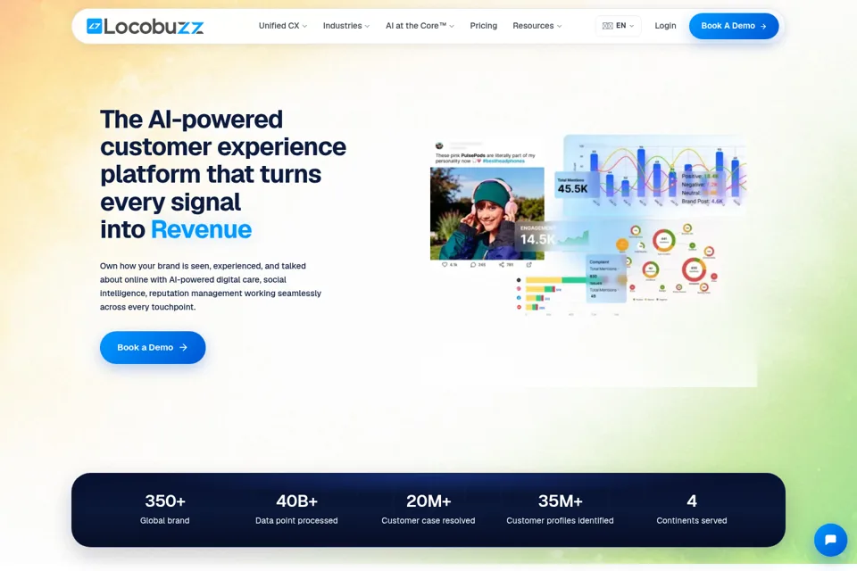 Landing page preview