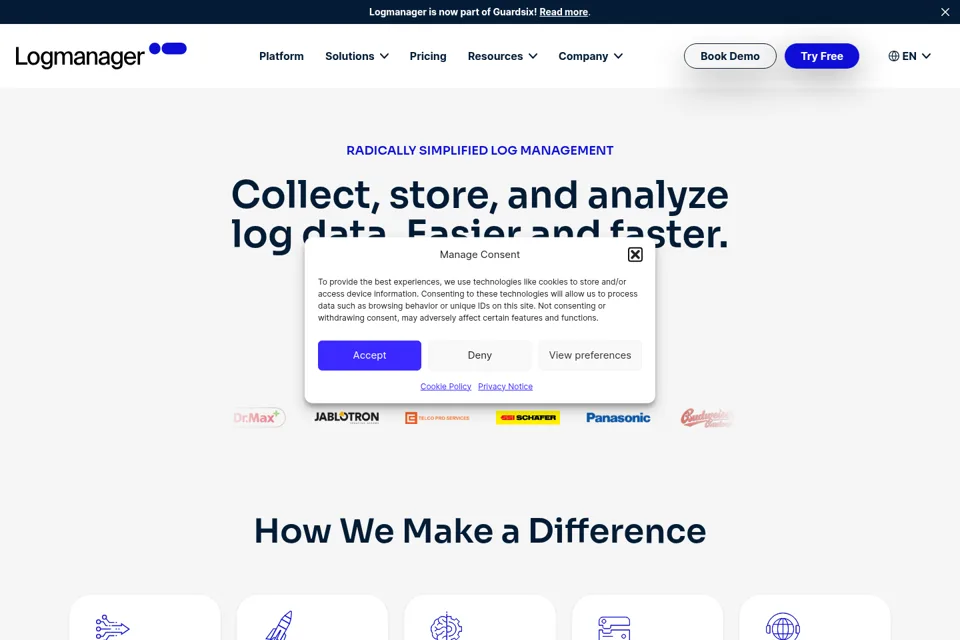 Landing page preview