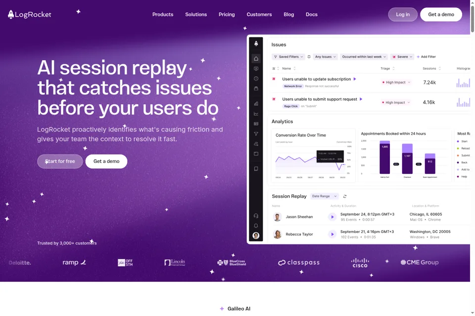 Landing page preview