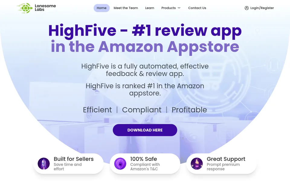 Landing page preview