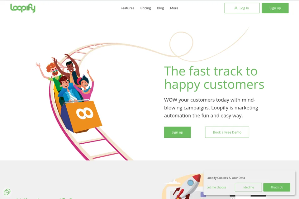 Landing page preview