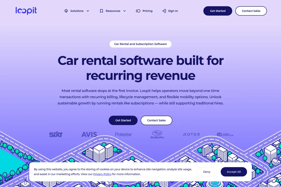 Landing page preview