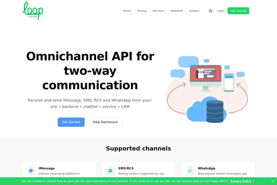 Landing page preview