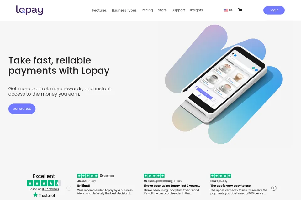 Landing page preview