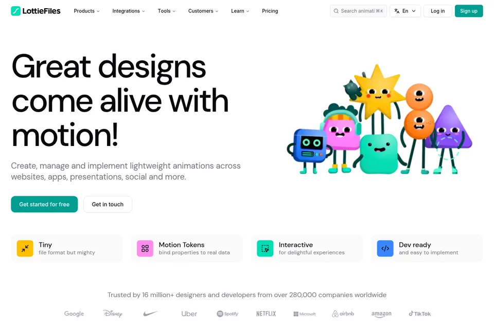 Landing page preview