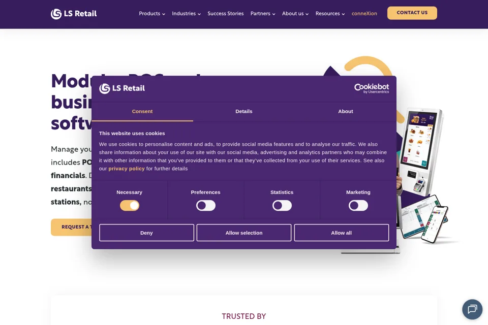 Landing page preview