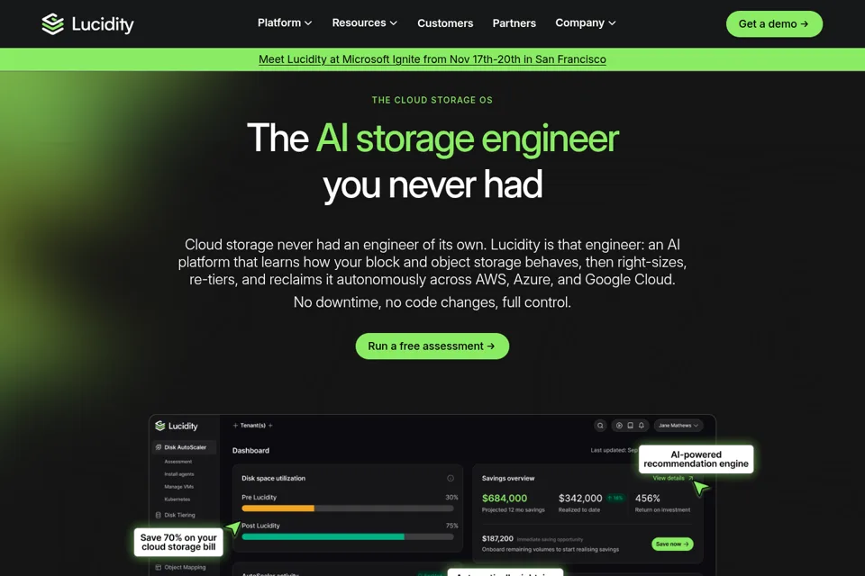 Landing page preview
