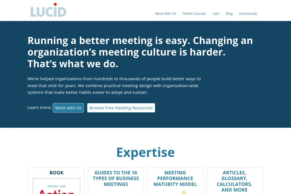 Landing page preview