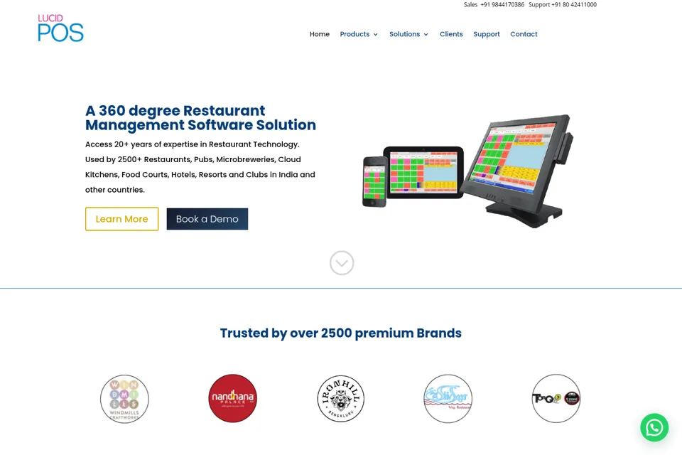Landing page preview