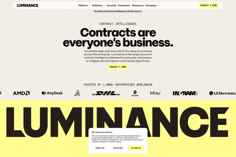 Landing page preview