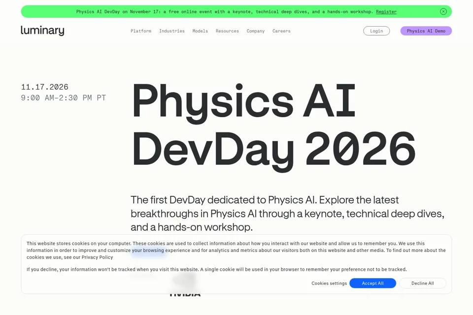 Landing page preview