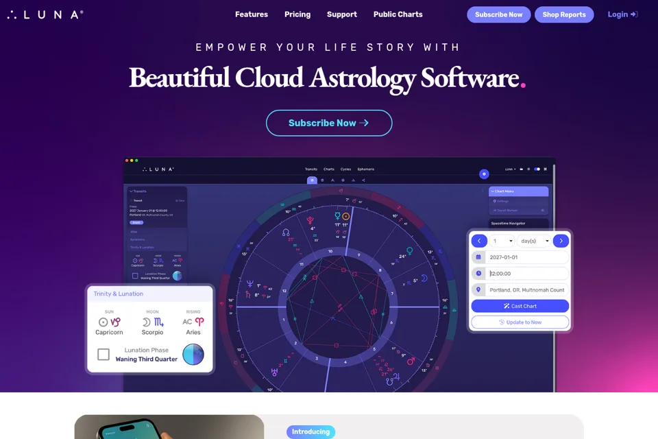 Landing page preview