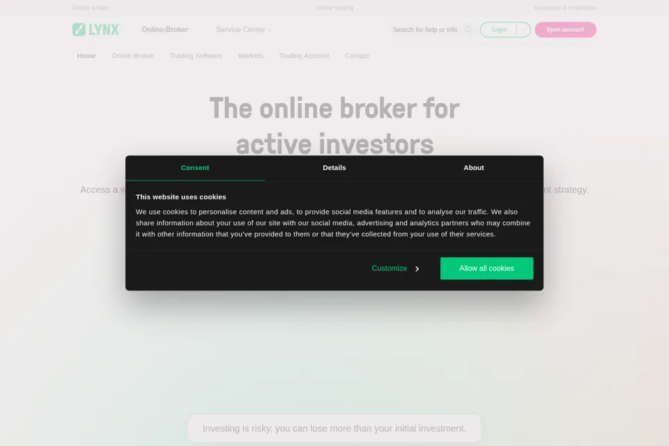 Landing page preview