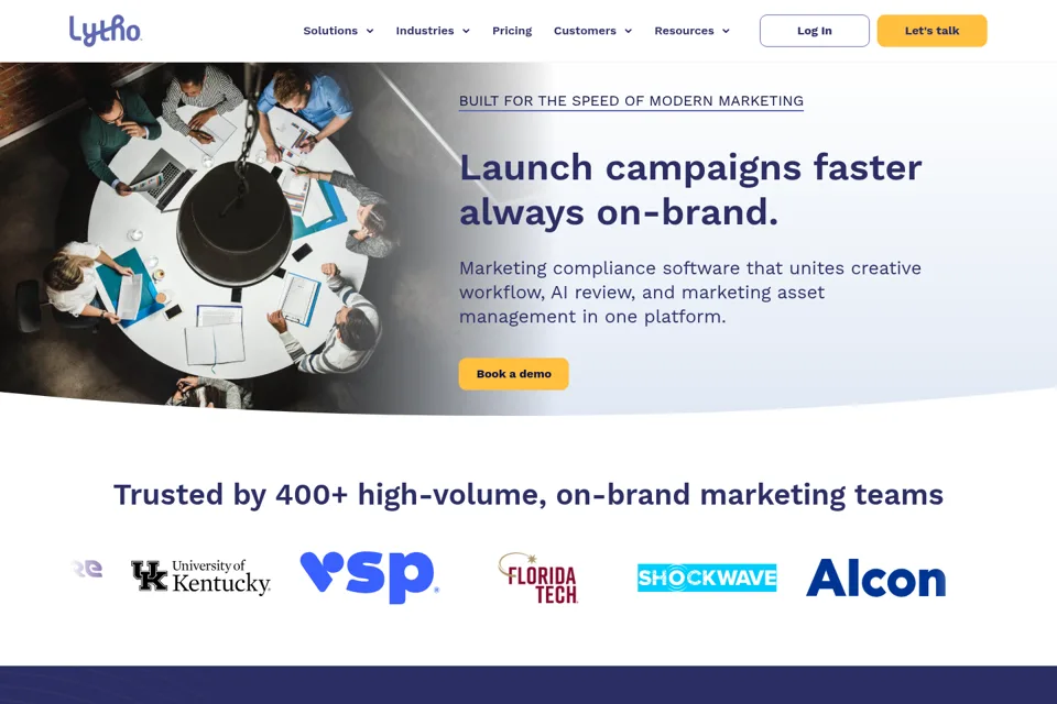 Landing page preview