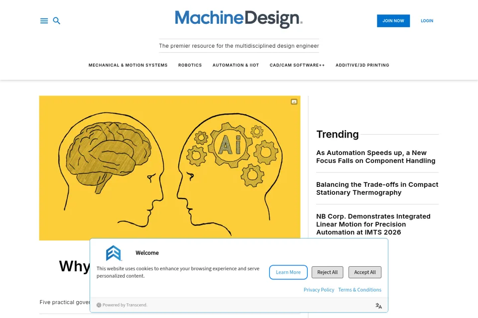 Landing page preview