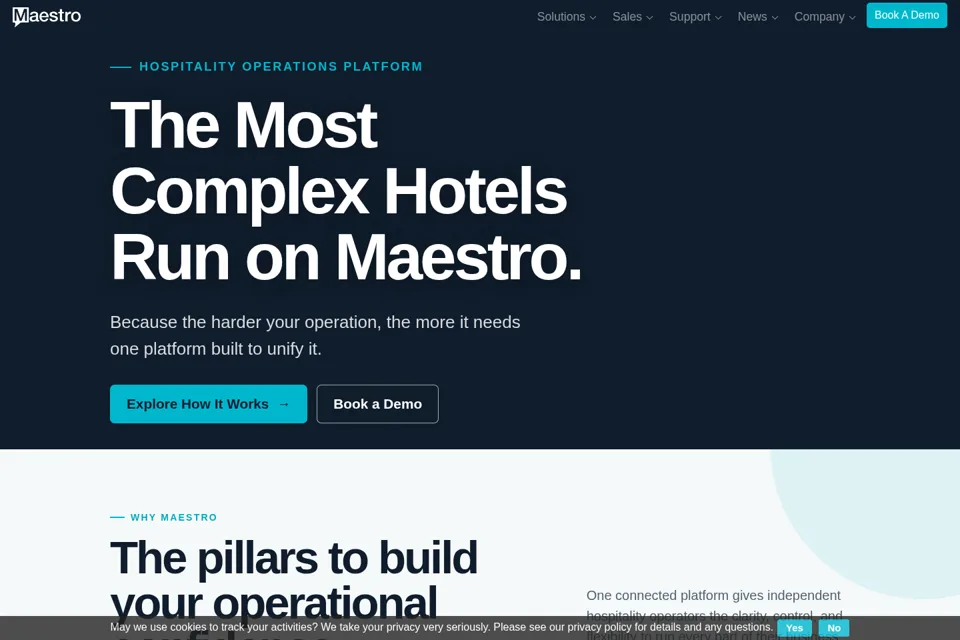 Landing page preview