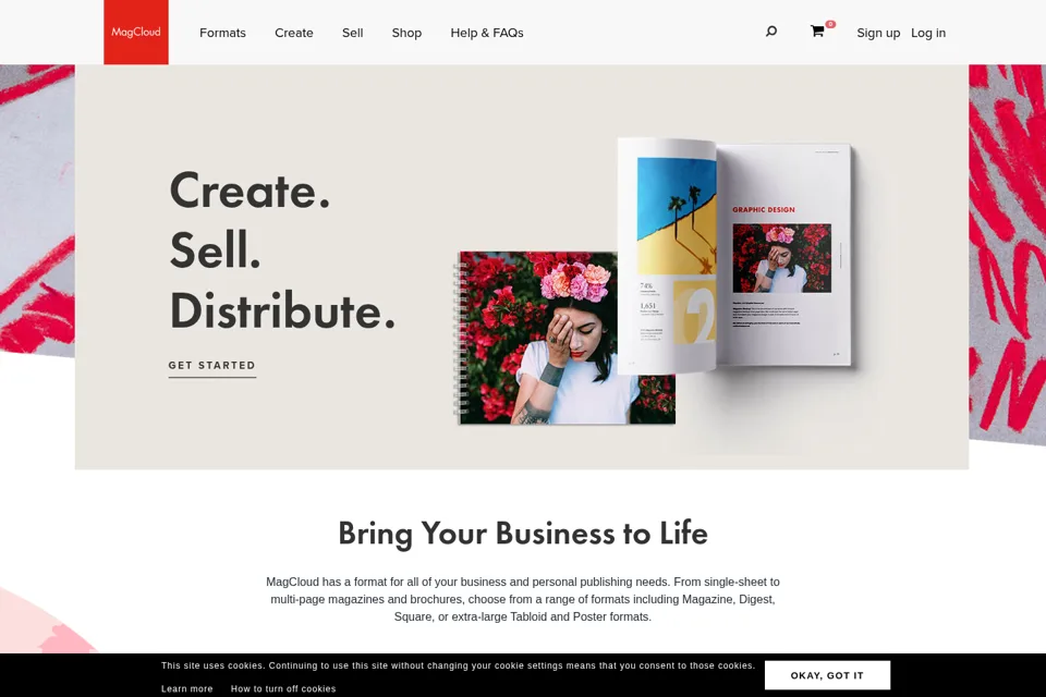 Landing page preview