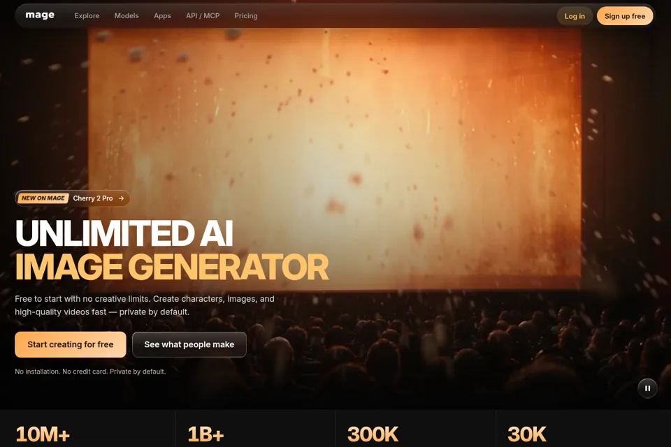 Landing page preview